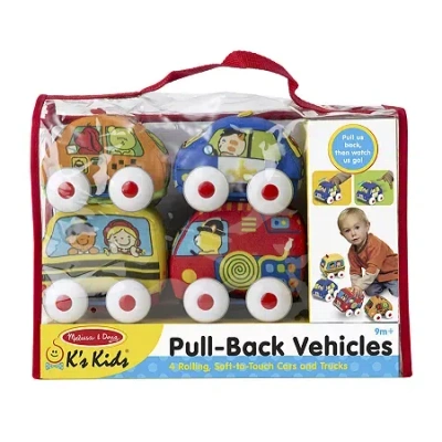 Melissa & Doug Pull-back Vehicles Baby Play In Multi