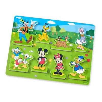 Melissa & Doug Puzzle - Disney Mickey Mouse Chunky Puzzle - 8 Piece