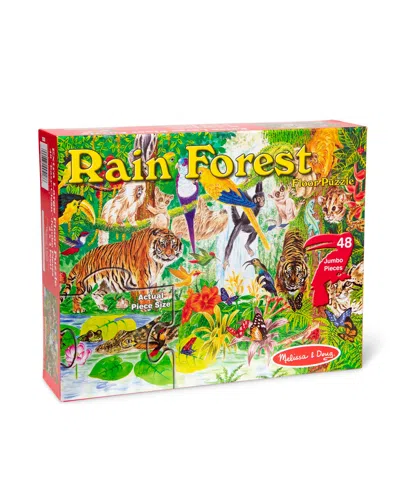 Melissa & Doug Rainforest Floor Puzzle, 48 Pieces In Multicolor