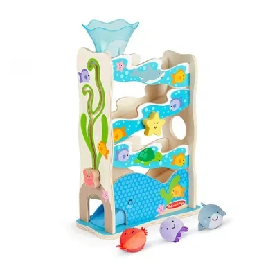 Melissa & Doug Rollables Ocean Slide Interactive Toy In Multi