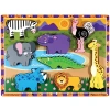 Melissa & Doug Safari Chunky Wooden Puzzle In Multi