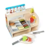 Melissa & Doug Slice & Stack Sandwich Counter In Multi