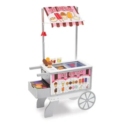 Melissa & Doug Snacks & Sweets Food Cart Kitchen Set In Multi