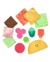Melissa & Doug Soft Taco Fill Spill, Set Of 12 In Multi