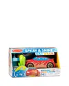 Melissa & Doug Spray & Shine Car Wash - Ages 3-6 In Red