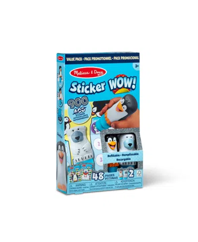 Melissa & Doug Sticker Wow Activity Pad Sticker Stamper In Multi-color