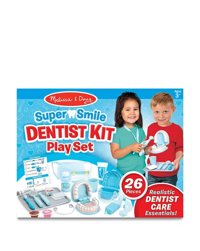 Melissa & Doug Super Smile Dentist Play Set - Ages 3+ In Red