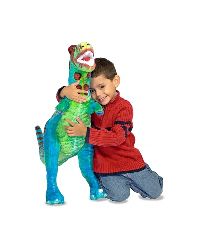 Melissa & Doug T Rex Plush - Ages 3+ In Multi