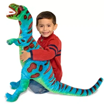 Melissa & Doug T-rex Stuffed Animal In Multi