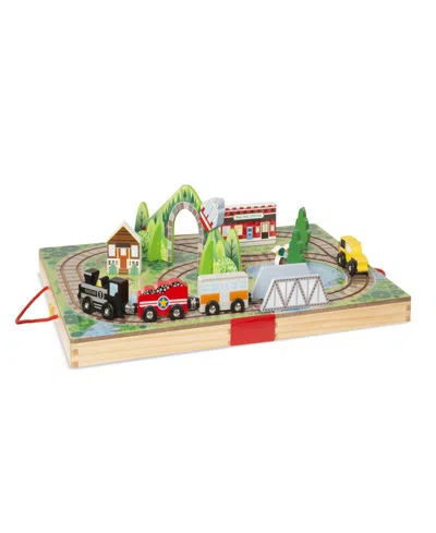 Melissa & Doug Take-along Railroad In Multi