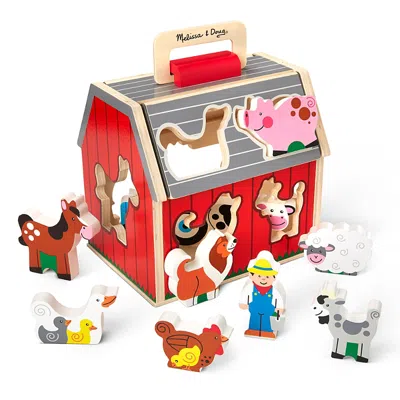 MELISSA & DOUG TAKE ALONG SORTING BARN - AGES 2+