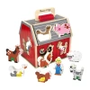 Melissa & Doug Take-along Sorting Barn Toy Tool In Multi