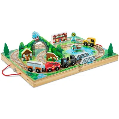 Melissa & Doug Take-along Railroad In Multi