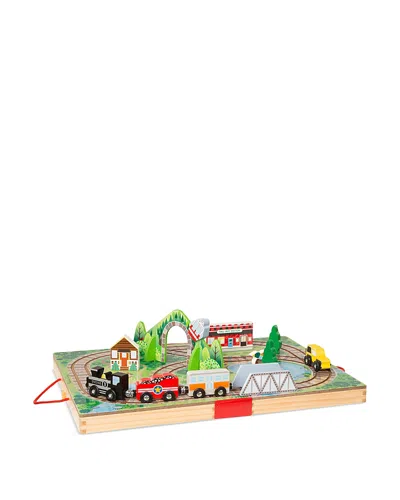 Melissa & Doug Take-along Railroad - Ages 3+ In Multi