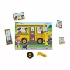 Melissa & Doug The Wheels On The Bus Sound 6-pc. Puzzle In Multi