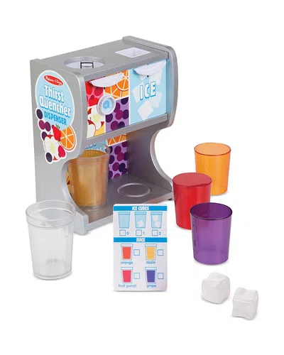 Melissa & Doug Thirst Quencher Dispenser - Ages 3+ In Multi