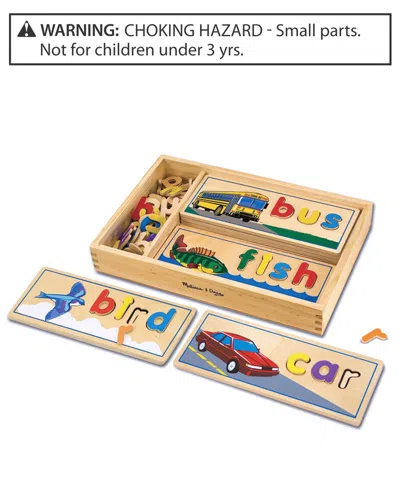 Melissa & Doug Kids' Toy, See And Spell In Multi