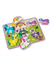 Melissa & Doug Unicorn Chunky Puzzle In Transparent