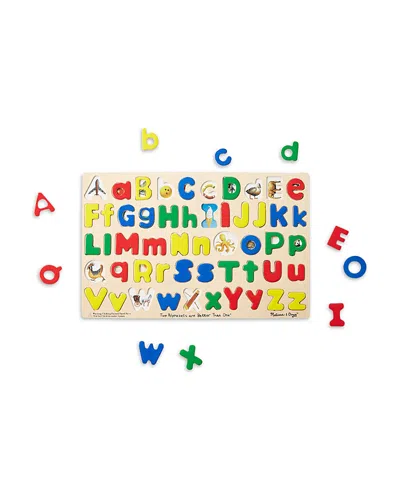 Melissa & Doug Upper And Lowercase Alphabet - Ages 4+ In Multi