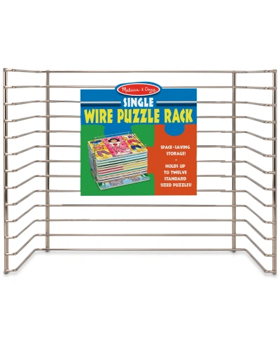 Melissa & Doug Kids'  Wire Puzzle Storage Rack In Multi