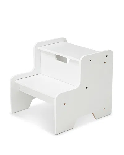 Melissa & Doug Wood Step Stool - Ages 3+ In White