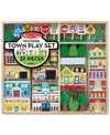 Melissa & Doug Wooden Town Play Set In Mutli