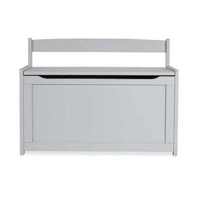 Melissa & Doug Wooden Toy Chest (gray) In Multi