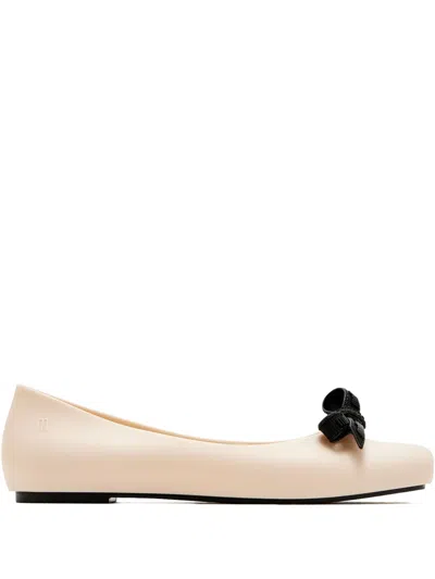 Melissa Aura Basic M Lover Ballet Flats In Neutral