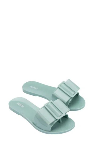 Melissa Babe Slide Sandal In Green