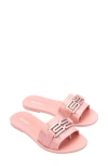 Melissa Babe Slide Sandal In Pink