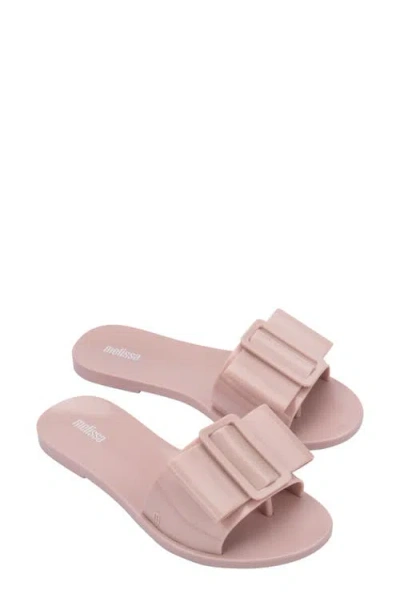 Melissa Babe Slide Sandal In Pink