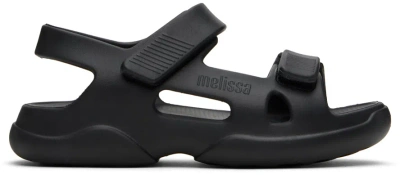 Melissa Black Free Papete Sandals In Au253 Black