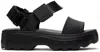 Melissa Black Kick Off Sandals In 50603 Black