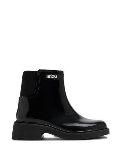 Melissa Block Heel Boots In Black