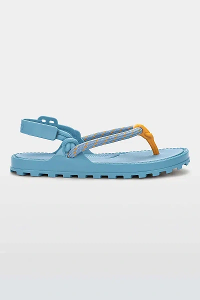 Melissa Bond Sporty Sandal In Blue/yellow, Women's At Urban Outfitters In Multi