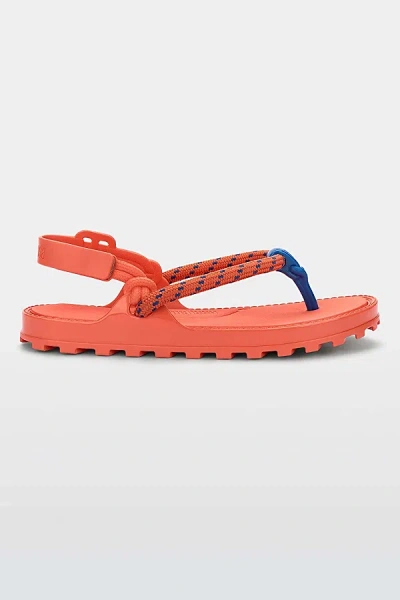 Melissa Bond Sporty Sandal In Orange/blue, Women's At Urban Outfitters In Multi