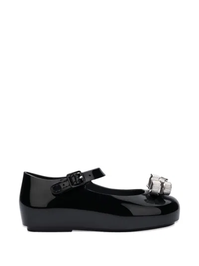 Melissa Kids' Bow-detail Ballerinas In Black