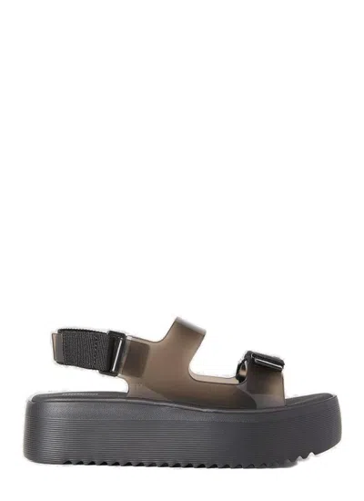 Melissa Black Brave Papete Platform Sandals