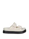 Melissa Buckle-fastening Platform Slides In Multi