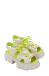 Melissa Camp Platform Sandal In Multi
