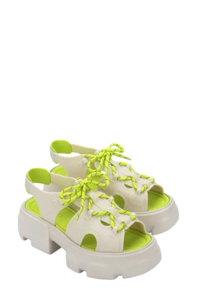 Melissa Camp Platform Sandal In Multi