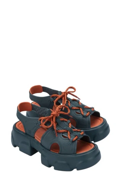 Melissa Camp Platform Sandal In Green