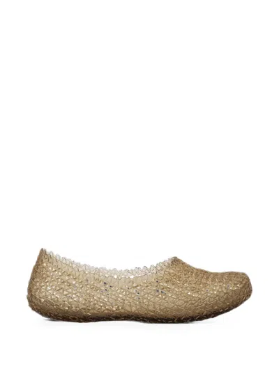 Melissa Campana Papel Hug Ballet Flats In Brown