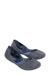 Melissa Campana Papel Vii Jelly Flat In Blue