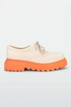 Melissa Charlotte Jelly Oxford Shoe In Matte Beige/orange, Women's At Urban Outfitters In Matte Beige/orange