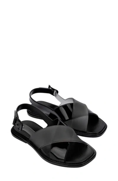 Melissa Cleo Slingback Sandal In Black