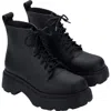 Melissa Coturno Soft Platform Boot In Matt Black