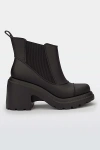 Melissa Courtney Heeled Chunky Boot In Black, Women's At Urban Outfitters