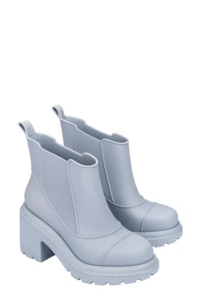 Melissa Courtney Platform Chelsea Boot In Blue