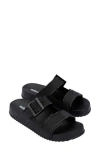 Melissa Cozy Connection Slide Sandal In Black